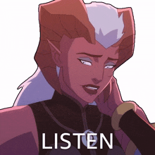 listen zahra hydris the legend of vox machina hear me out listen to me