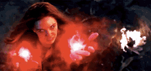 Scarlet Witch Thanos GIF - Scarlet Witch Thanos Avengers Endgame GIFs