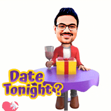 Date Tonight Date Today GIF - Date Tonight Date Today Tonight GIFs