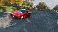 Forza Horizon 4 Alfa Romeo Giulia Quadrifoglio GIF