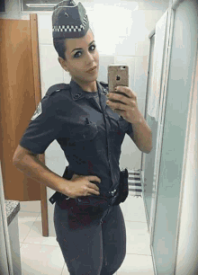 Policia Feminina Linda GIF
