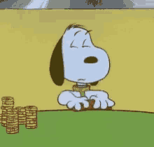 Snoopy Pokerdog GIF - Snoopy Pokerdog Dogdealer GIFs