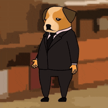 Dgs Dog In Suit GIF