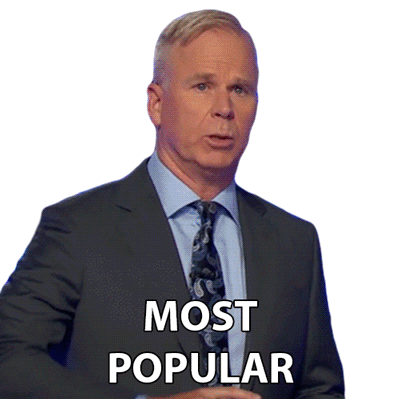 Most Popular Gerry Dee Sticker - Most Popular Gerry Dee Family Feud Canada Stickers