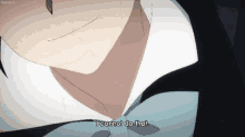 a close up of a person 's neck with the words " i cannot do that " below it
