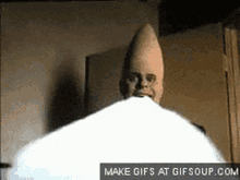Cone Heads Toilet Paper GIF - Cone Heads Toilet Paper Eating Toilet Paper GIFs