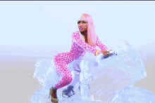 Nicki Minaj Ice GIF - Nicki Minaj Ice Big Foot GIFs