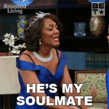 Hes My Soulmate Anastasia Devereaux GIF - Hes My Soulmate Anastasia Devereaux Assisted Living GIFs
