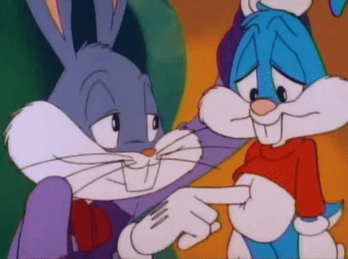 Bugs Bunny Buster Bunny GIF - Bugs Bunny Buster Bunny Tiny Toon Adventures  - Discover & Share GIFs