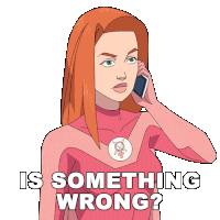 Is Something Wrong Atom Eve Sticker - Is Something Wrong Atom Eve Invincible Stickers