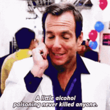 A Little Alcohol GIF - A Little Alcohol Never GIFs