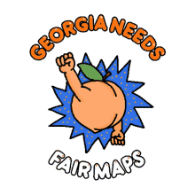 georgia ga redistricting gerrymandering peach