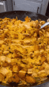 Southwest Ranch Chicken And Potatoes Food GIF - Southwest Ranch Chicken And Potatoes Food Potatoes GIFs