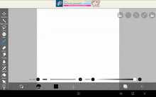 a screenshot of a drawing app with the word kys on the screen