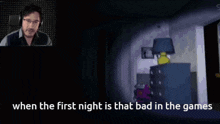 The First Night Is Never Usually That Bad In Any Of The Games Fnaf 4 GIF - The First Night Is Never Usually That Bad In Any Of The Games Fnaf 4 Markilpier GIFs