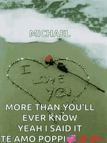 Love You Michael I Love You GIF