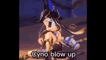 Cyno Explosion GIF - Cyno Explosion Genshin GIFs