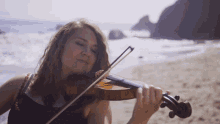 Playing Violin Taylor Davis GIF - Playing Violin Taylor Davis Dragon Roost Island GIFs