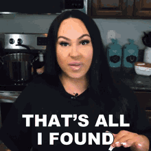 Thats All I Found Mariah Milano GIF - Thats All I Found Mariah Milano Dinner With Mariah GIFs