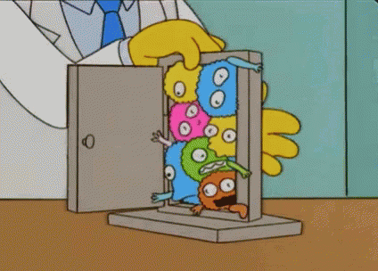Simpsons Germs GIF - Simpsons Germs Mr Burns GIFs