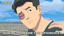 How Do You Know The Difference Mark Grayson GIF - How Do You Know The Difference Mark Grayson Invincible GIFs