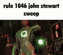 rule 1046 rules john stewart green lantern greenlantern