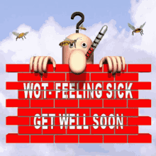 Get Well Soon Feeling Sick GIF