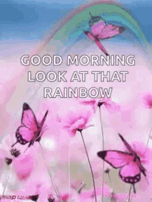 Good Morning Rainbow GIF - Good Morning Rainbow Glitter GIFs