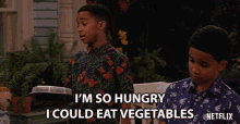Im So Hungry I Could Eat Vegetables Isaiah Russell Bailey GIF - Im So Hungry I Could Eat Vegetables Isaiah Russell Bailey Shaka Mckellan GIFs