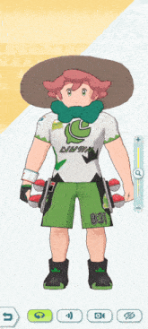 a cartoon character is wearing a shirt that says champion on it