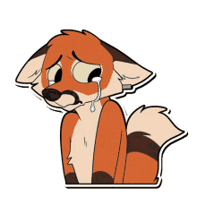 sad fox