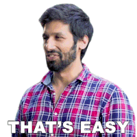 Thats Easy Kanan Gill Sticker - Thats Easy Kanan Gill Thats Simple Stickers
