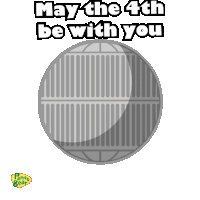 4th May The 4th Be With You Sticker