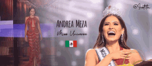 Andrea Meza Miss Universe GIF