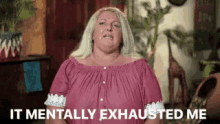 Mentally Exhausted Beforethe90days GIF - Mentally Exhausted Beforethe90days Angela GIFs