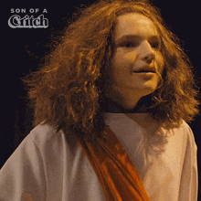 a poster for son of a grifch shows a young girl with long hair