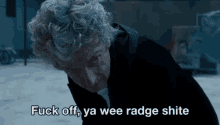 Peter Capaldi Fuck Off GIF - Peter Capaldi Fuck Off Doctor Who GIFs