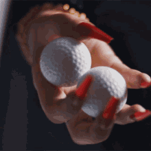Playing Golf Ball Mae Muller GIF - Playing Golf Ball Mae Muller I Just Came To Dance Song GIFs