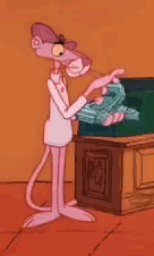 Money Payday GIF - Money Payday Pinkpanther GIFs