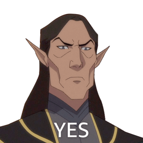 Yes Syldor Vessar Sticker - Yes Syldor Vessar The Legend Of Vox Machina Stickers