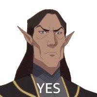 Yes Syldor Vessar Sticker - Yes Syldor Vessar The Legend Of Vox Machina Stickers