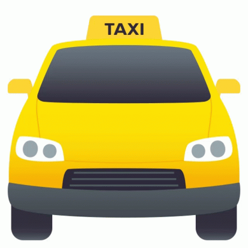 Oncoming Taxi Travel Sticker - Oncoming Taxi Travel Joypixels 