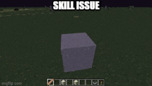 Skill Issue Minecraft GIF