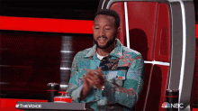 yesss john legend the voice clapping press the buzzer
