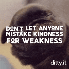 Dontmistakekindnessforweakness Kindnessrules GIF