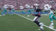 Breaking Tackles Football GIF - Breaking Tackles Football Got The Horses In The Back GIFs