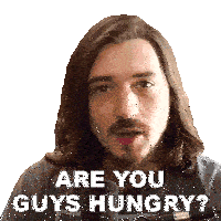 Are You Guys Hungry Aaron Brown Sticker - Are You Guys Hungry Aaron Brown Bionicpig Stickers