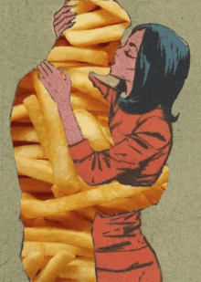 kiss fries