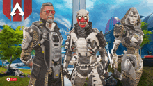 a video game called apex legends is being played on a computer