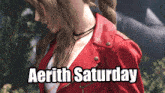 Aerith Saturday Final Fantasy GIF - Aerith Saturday Aerith Final Fantasy GIFs